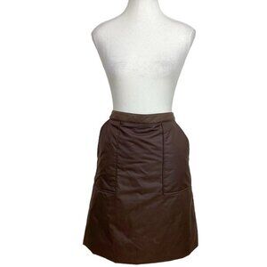 ESCADA GOLF BROWN INSULATED WINTER SKORT - M